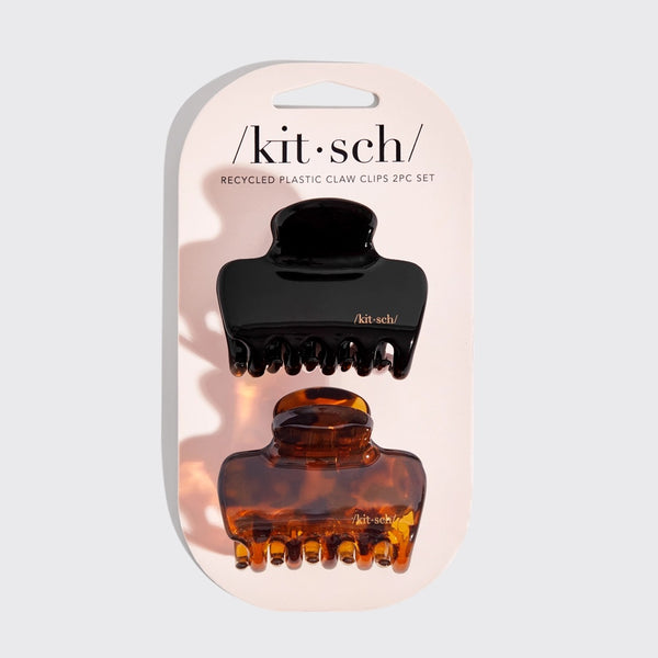 Kitsch Puffy Claw Clip 2 Piece Set