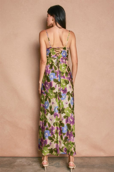 Morning Dew Floral Maxi Dress