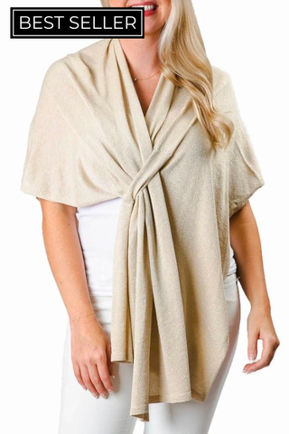 Kaylie Keyhole Wrap Shawl - More Colors