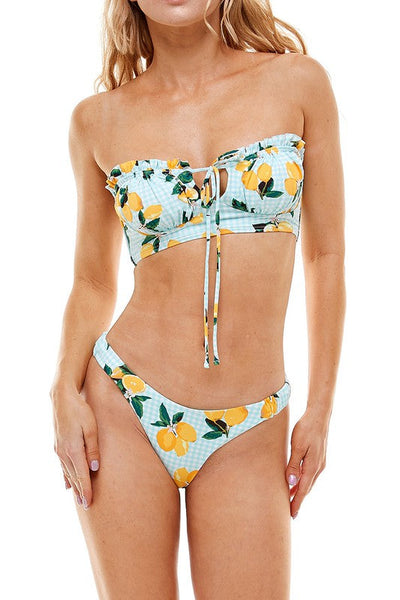 Amalfi Citrus Bikini Bottom - FINAL SALE