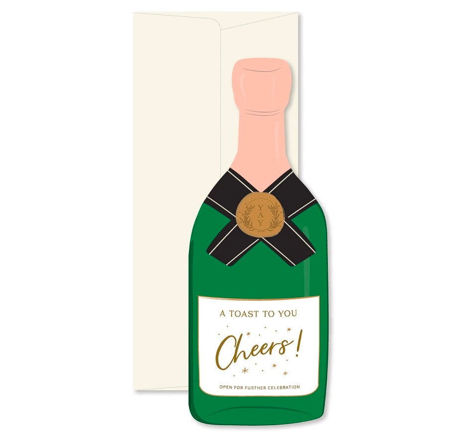 A Toast To You Greeting Card