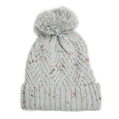 Speckled Pom Hat