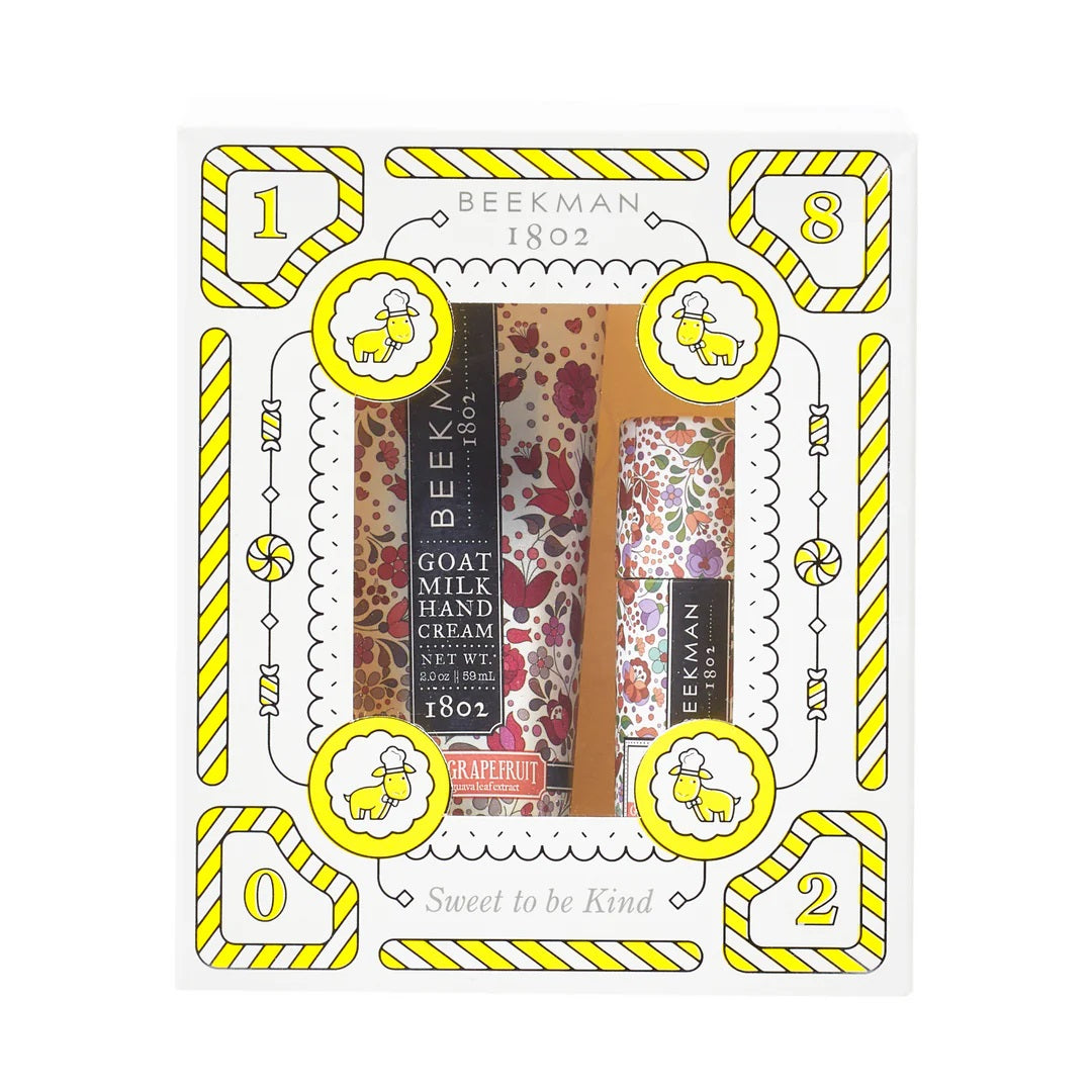 Beekman 1802 Honeyed Grapefruit Hand Cream & Lip Balm Set - FINAL SALE