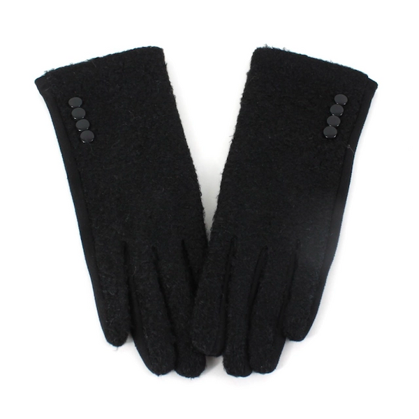 Boucle Button Gloves