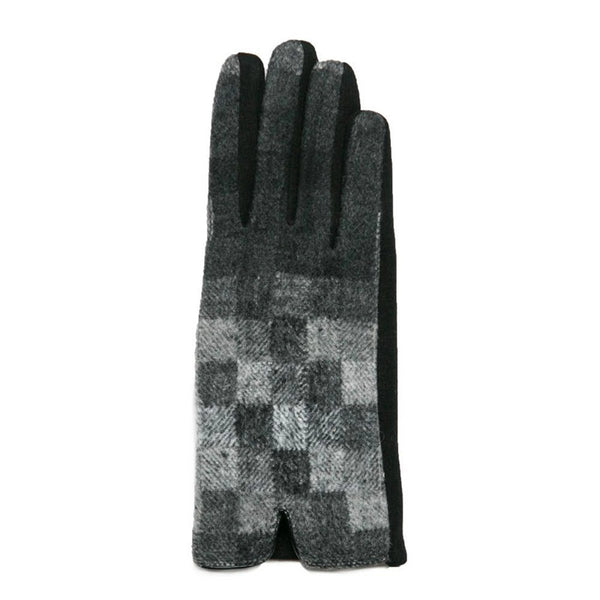 Sherry Plaid Checked Gloves