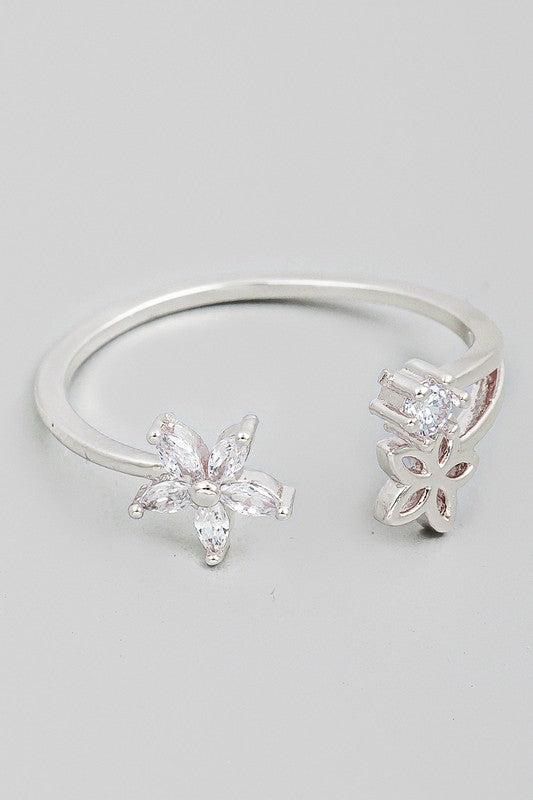 Flower Trio Ring