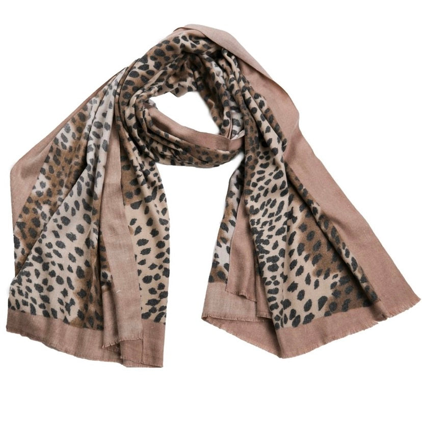 Supersoft Cheetah Scarf