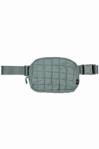 Quilted Puffer Fanny Pack