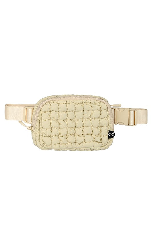 Quilted Puffer Fanny Pack