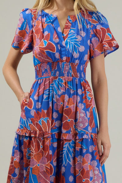 Amazonia Floral Tiered Dress
