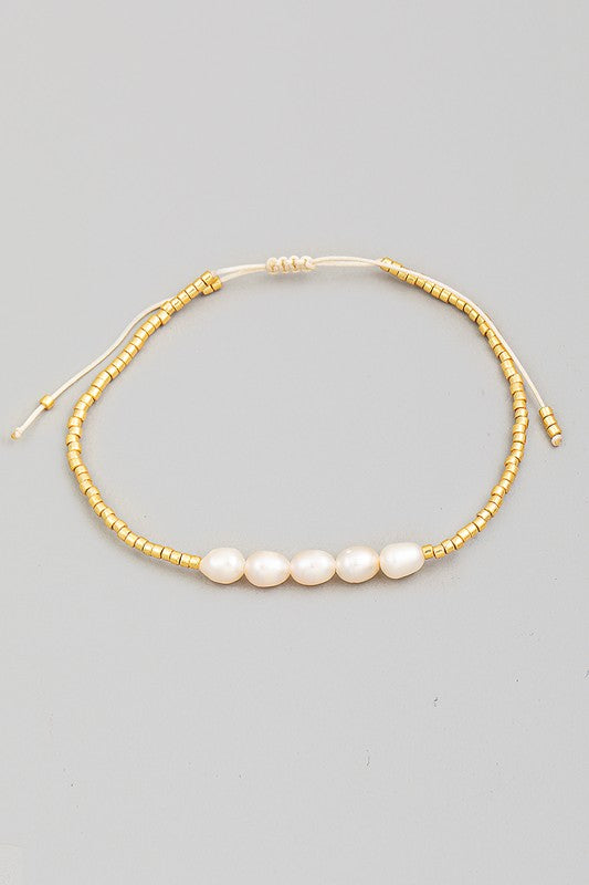 5 Pearl Bracelet