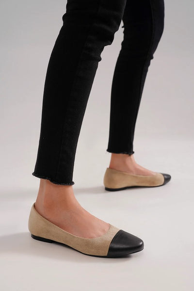 Annalee Cap Toe Flats - 2 Colors