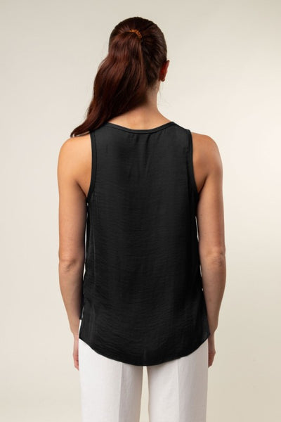 Banded Scoop Neck Tank - More Colors