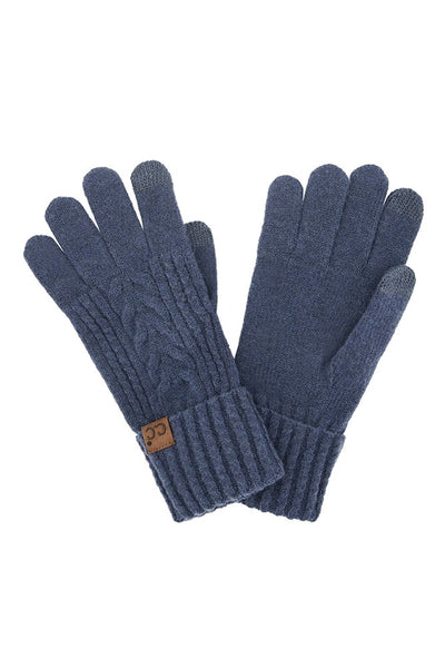 Cable Knit Gloves