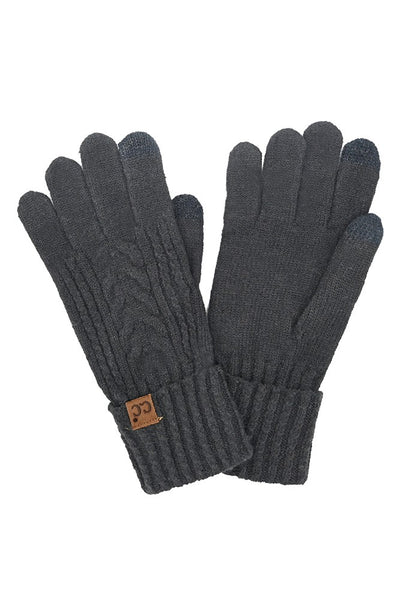 Cable Knit Gloves