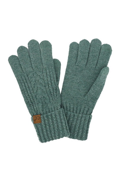 Cable Knit Gloves