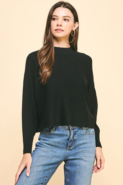 Ribbed Relaxed Sweater - 2 Colors