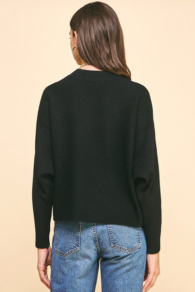 Ribbed Relaxed Sweater - 2 Colors