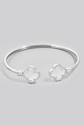 Clover Cuff Bracelet