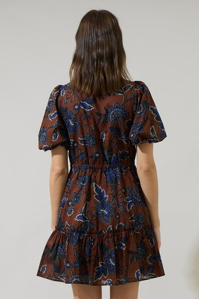 Marlina Floral Mini Shift Dress