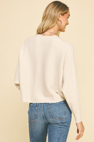 Ribbed Relaxed Sweater - 2 Colors