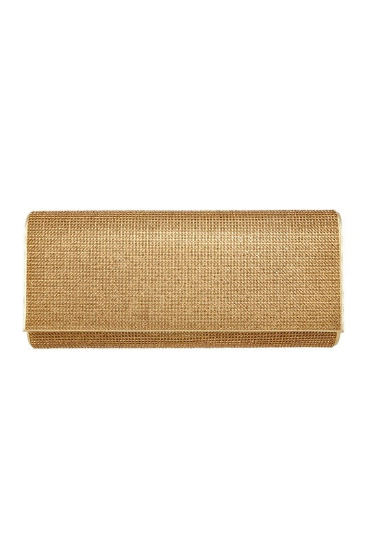Rhinestone Pave Clutch