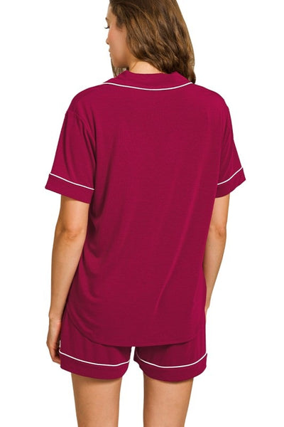 Soft Jersey Pajamas Shorts Set