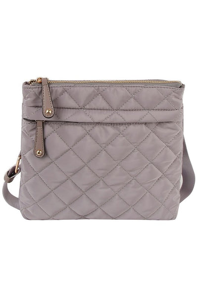 Nylon Quilted Crossbody Bag