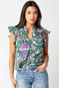Kaleidoscope Floral Top