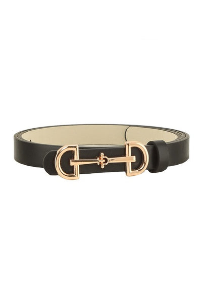 Horse Bit Buckle Belt