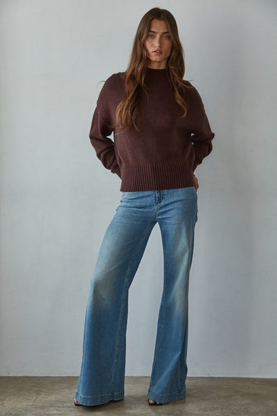 Uptown Mockneck Sweater - 2 Colors