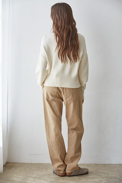 Uptown Mockneck Sweater - 2 Colors