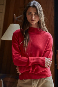 Uptown Mockneck Sweater - 2 Colors