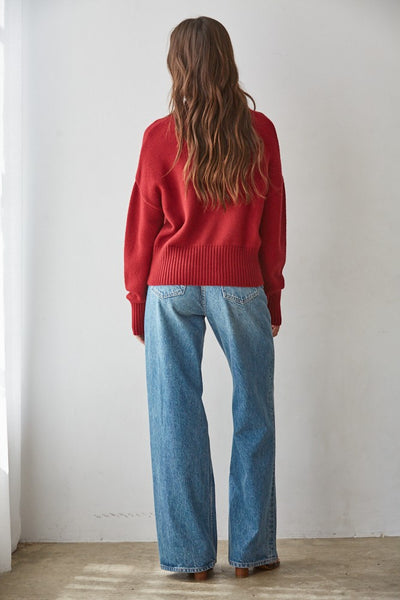 Uptown Mockneck Sweater - 2 Colors