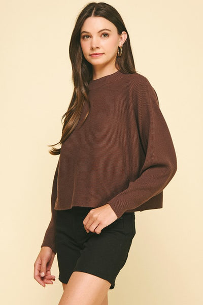 Ribbed Relaxed Sweater - 2 Colors