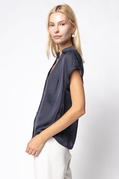 Collared Button Up Top - More Colors