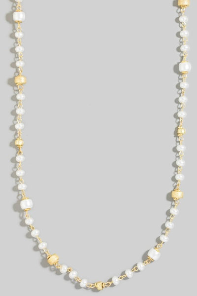 Mixed Pearl Necklace