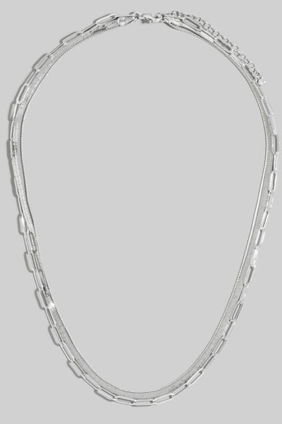 Gold Dipped 3 Layer Chain Necklace
