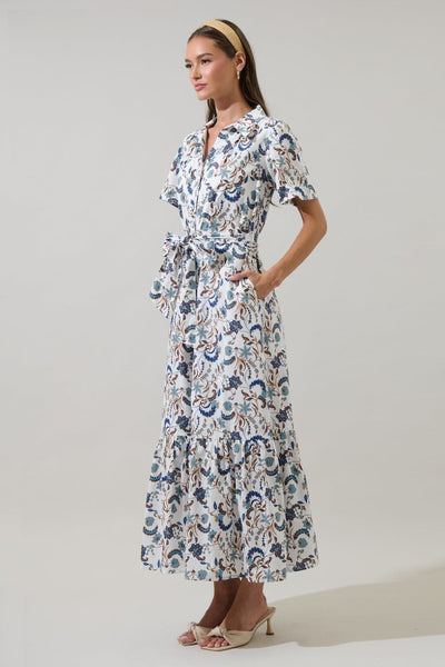 Arianna Blossom Maxi Dress