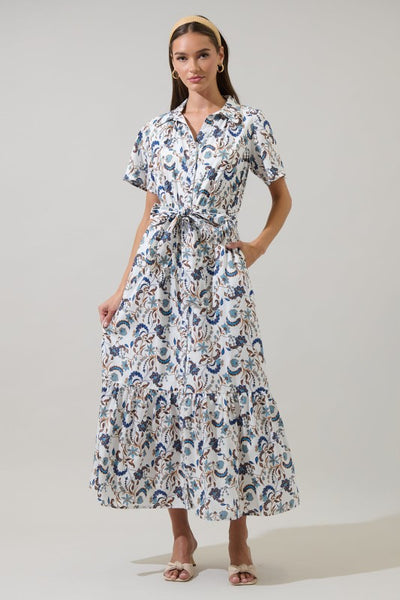 Arianna Blossom Maxi Dress