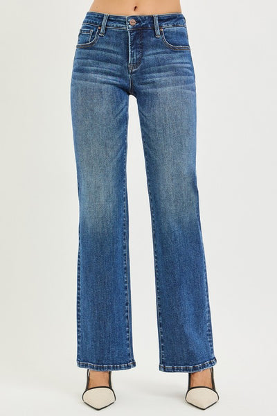 Tummy Control Boot Cut Jeans - Medium Wash