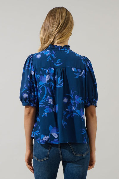 Elise Tonal Floral Top
