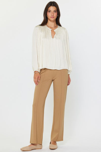 Crinkle Pleat Blouse
