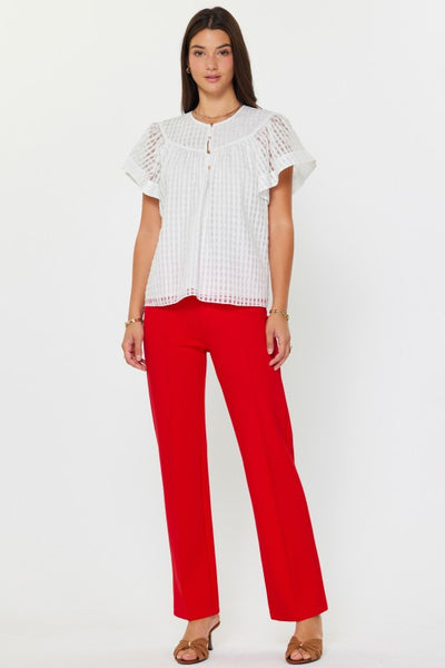 Gingham Check Top - 2 Colors