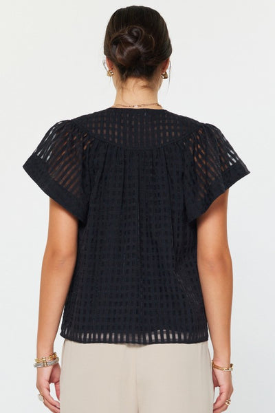 Gingham Check Top - 2 Colors