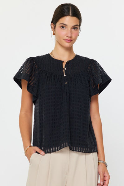 Gingham Check Top - 2 Colors