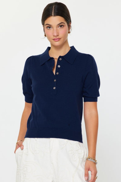 Knit Polo Top