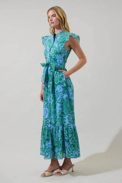 Tressa Floral Maxi Dress
