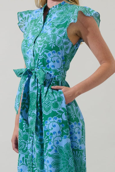 Tressa Floral Maxi Dress