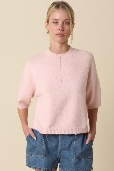 Parker Half Sleeve Knit Top